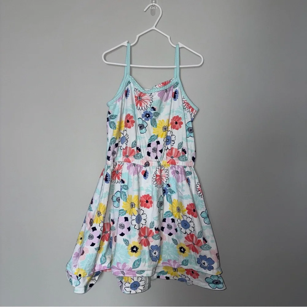 Floral Kids Dress with Straps